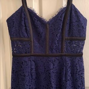 Express Sexy Blue Dress